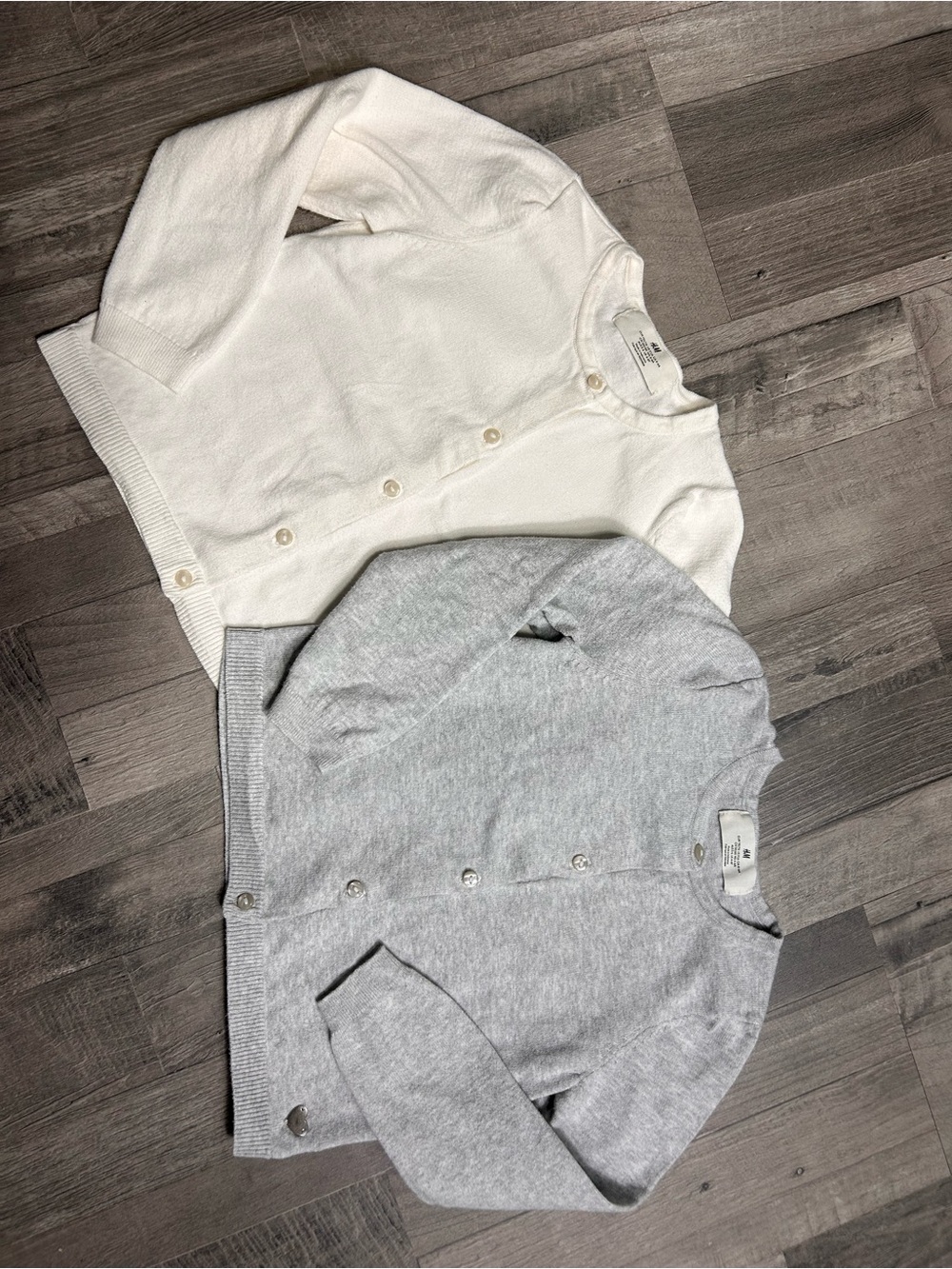 H&M Girls Button Down Front Cardigan Bundle 5T